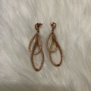 Jewelry - Twisted Teardrop Sparkle Earrings Jewelry - Twisted Teardrop Sparkle Earrings